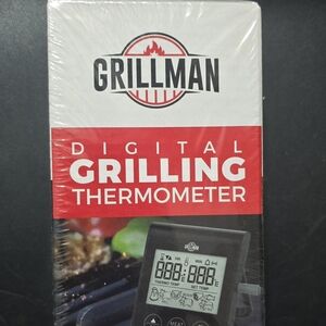 Digital Grilling Thermometer - Black